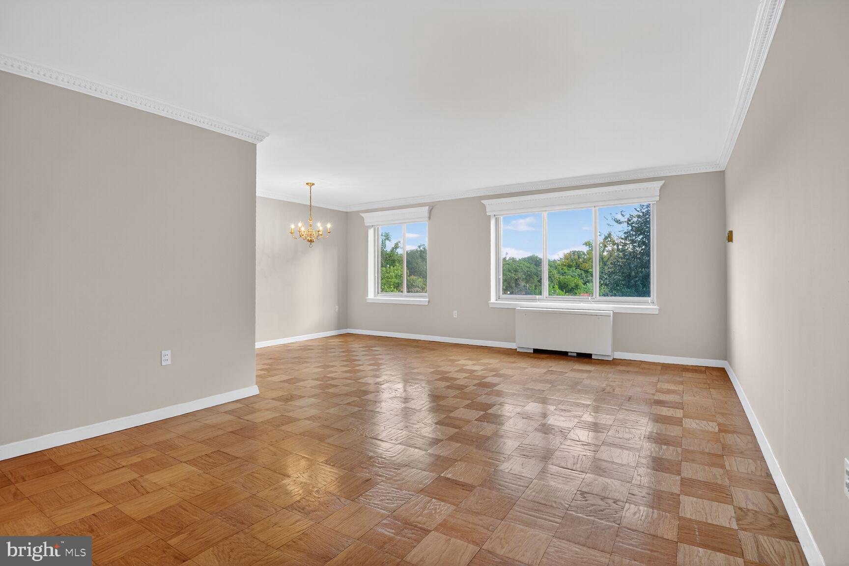 3000 Spout Run Parkway, Unit A306 Arlington, VA 22201 - Photo 5 of 26 a view of an empty room with a window
