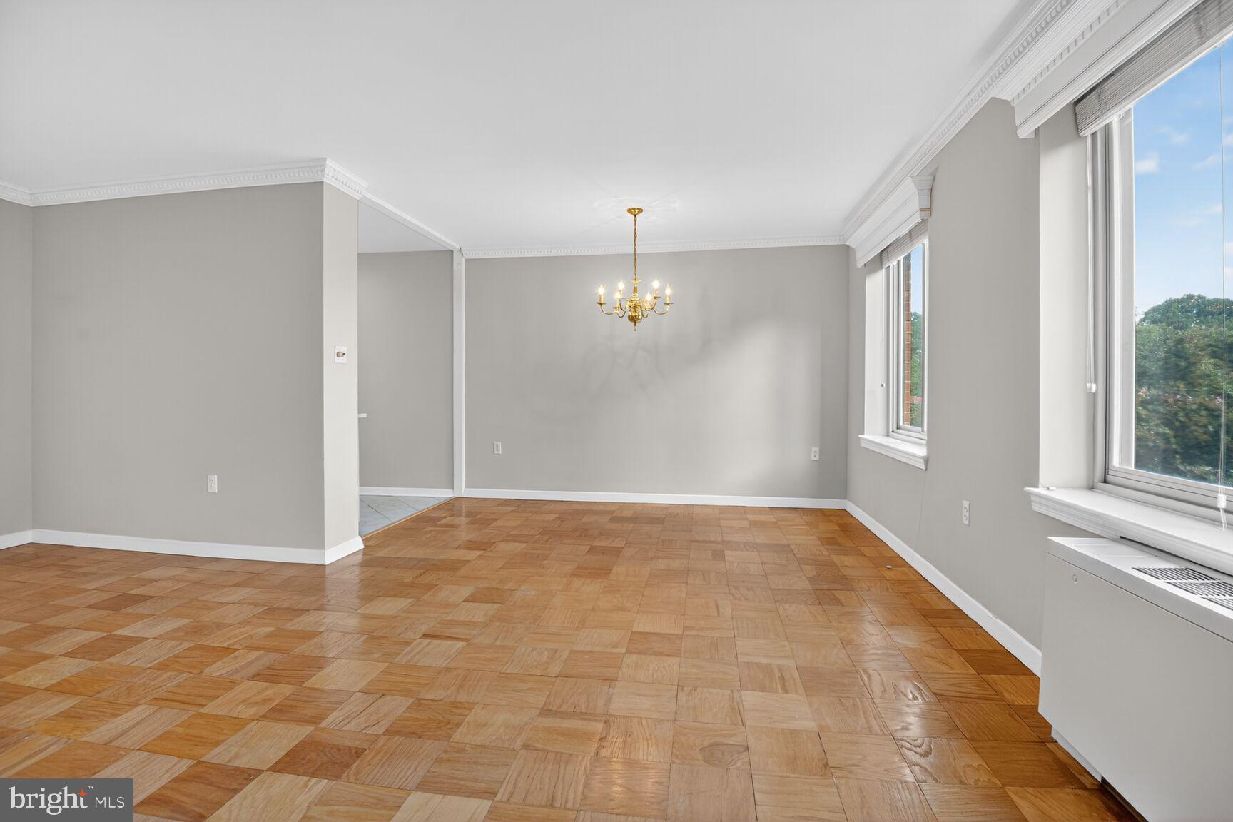 3000 Spout Run Parkway, Unit A306 Arlington, VA 22201 - Photo 6 of 26 a view of an empty room with a window