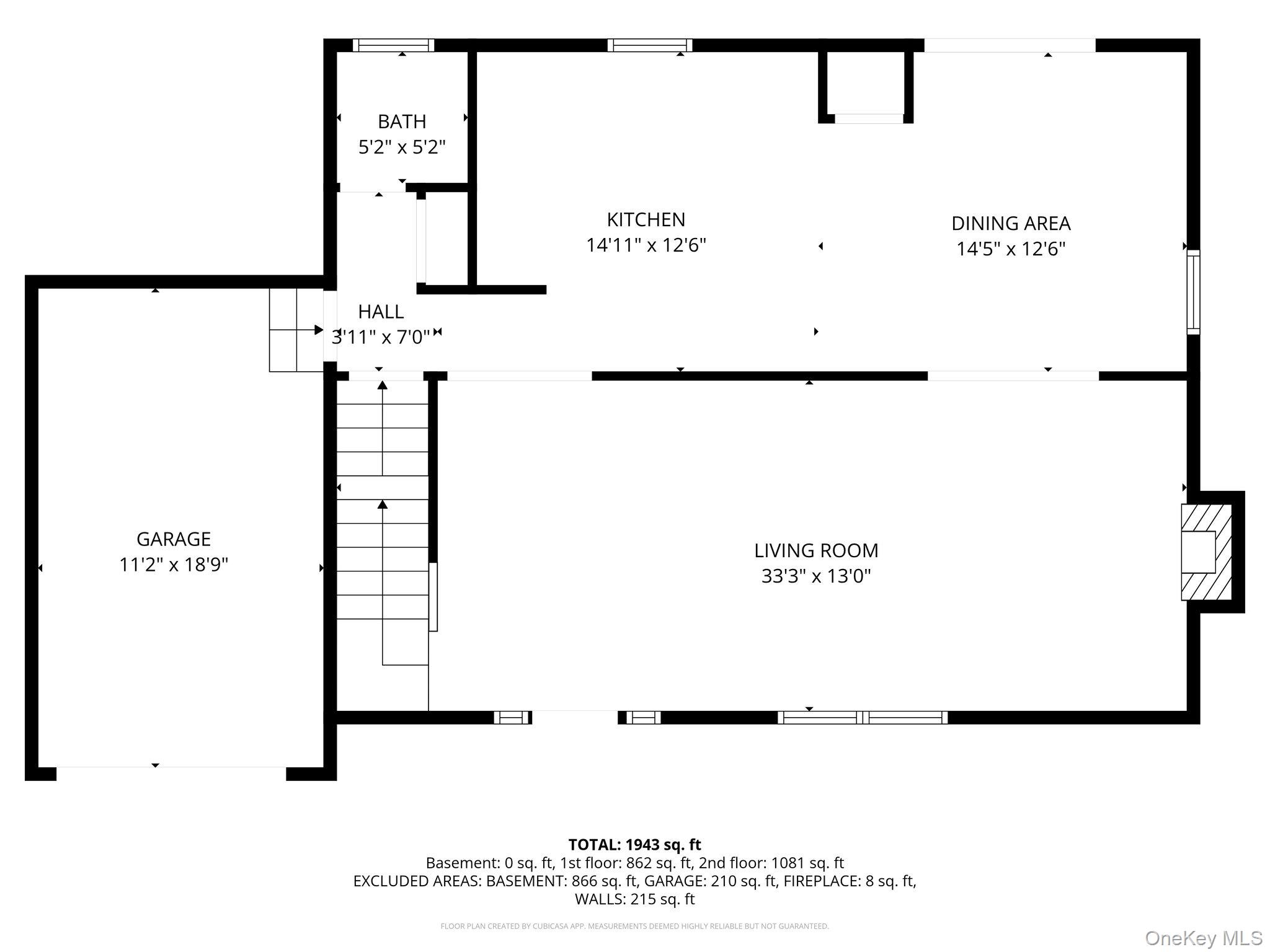 86 Country Road Medford, NY 11763 - Photo 45 of 47 Main Level Floor Plan