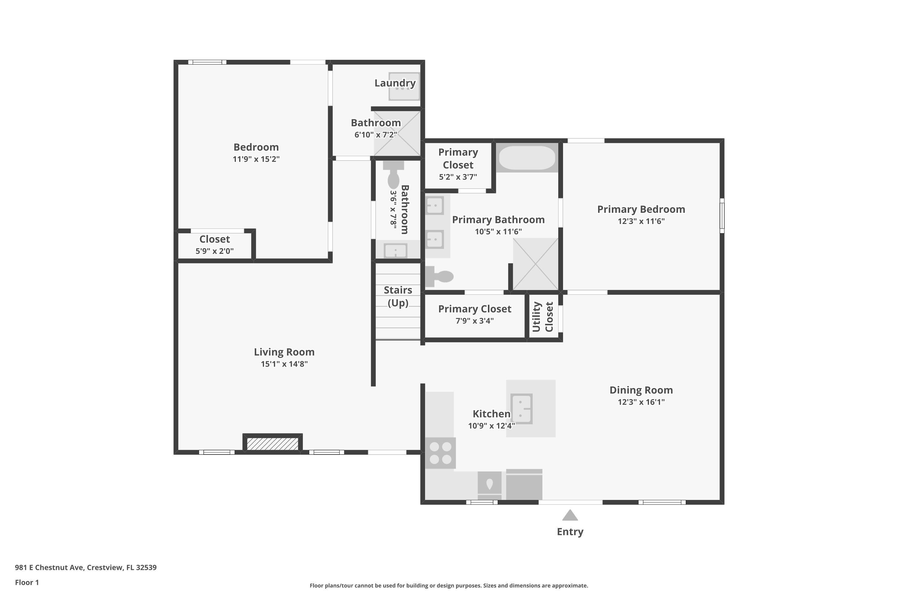 981 East Chestnut Avenue Crestview, FL 32539 - Photo 2 of 80 Floor-1