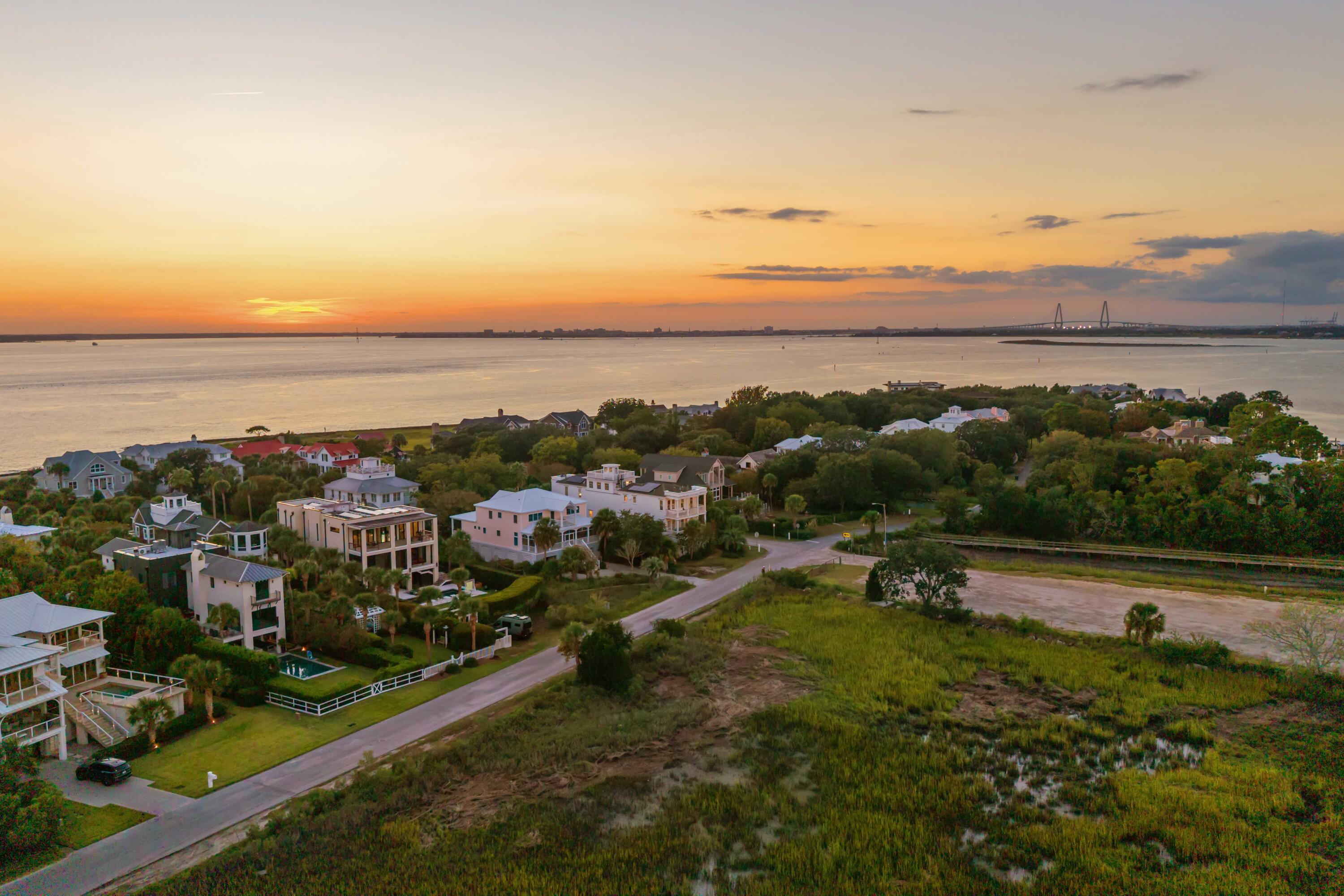 904 Middle Street Sullivans Island, SC 29482 - Photo 62 of 64 Twilight Aerials_904 Middle_18