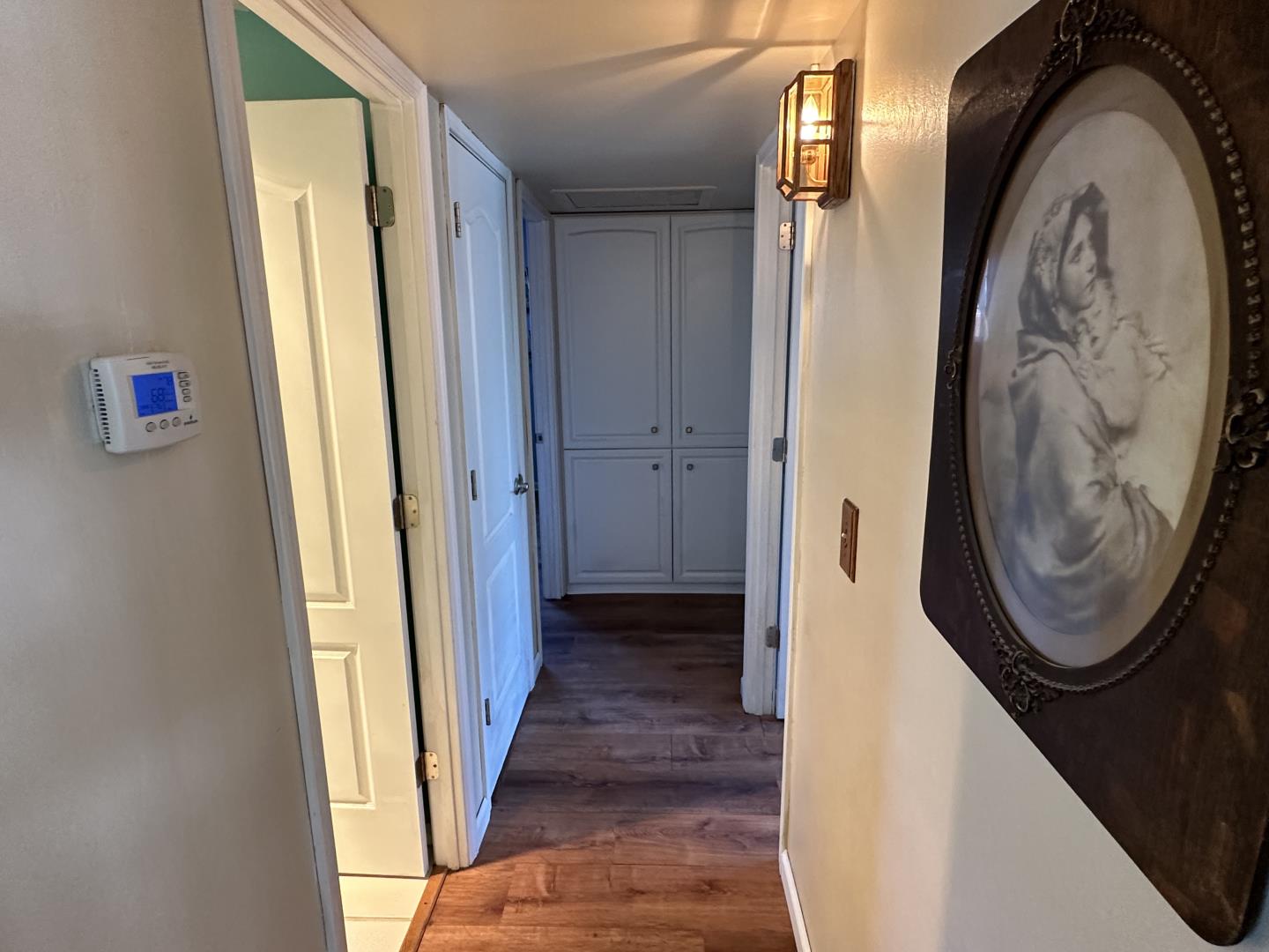 1632 Dixie Drive San Jose, CA 95122 - Photo 13 of 28 a view of a hallway with washer and dryer