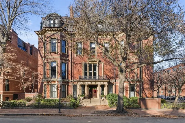 a front view of a building