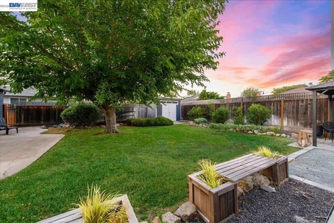 a view of a back yard