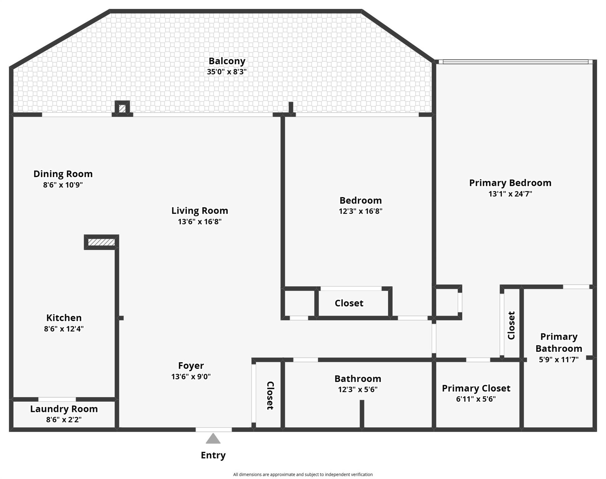 899 Jeffery Street, Unit 708 Boca Raton, FL 33487 - Photo 51 of 51 Layout