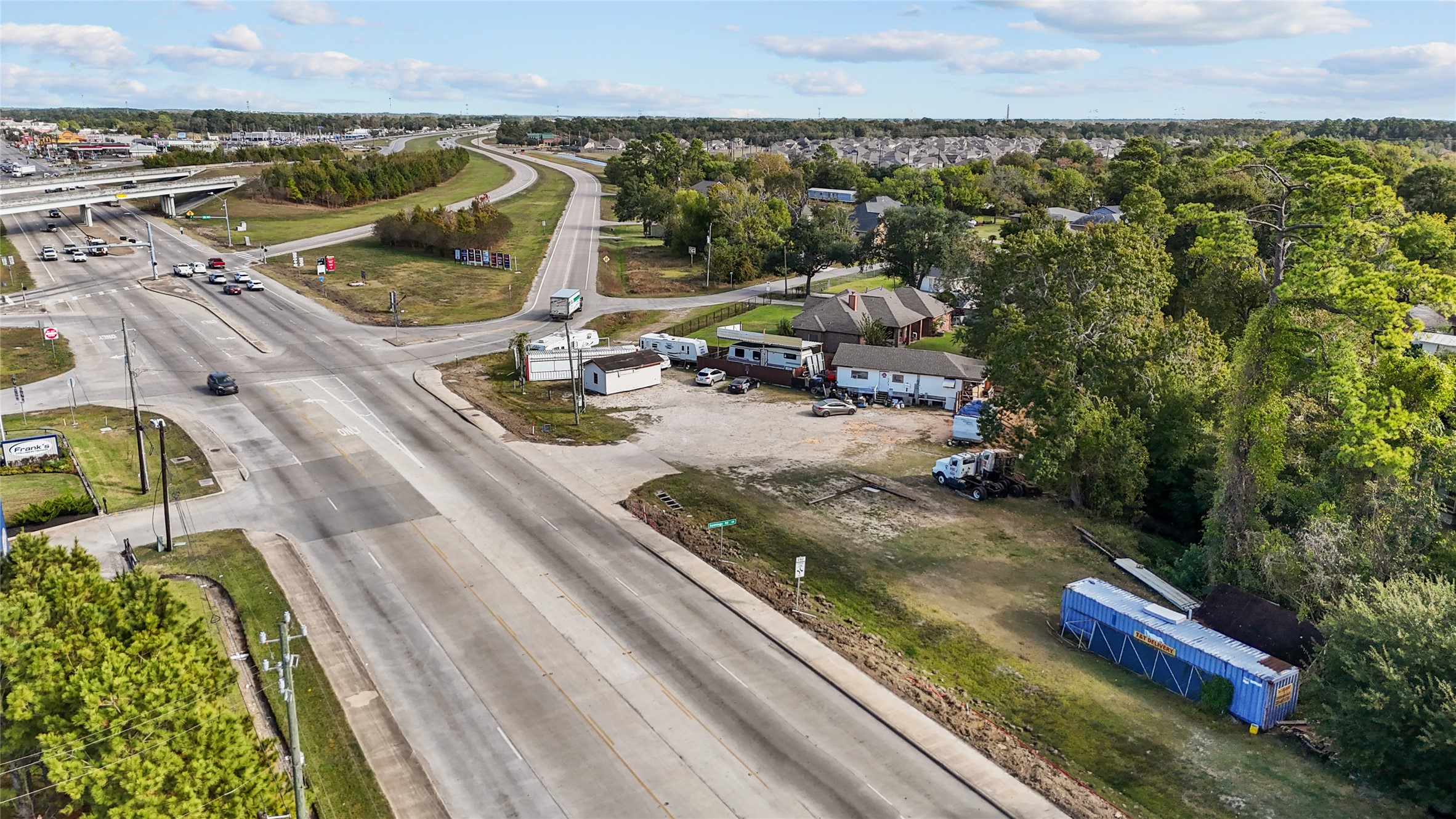 13314 Crosby Lynchburg Road Crosby, TX 77532 - Photo 6 of 9 an aerial view of a house with outdoor space