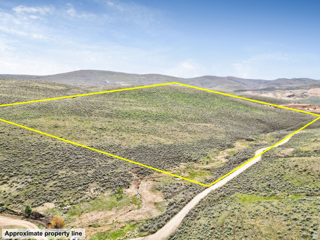 55 Browns Canyon Road, Unit 55 Peoa, UT 84061 - Photo 3 of 17 Overview of rural landscape with a mountainous background and property parcel outlined