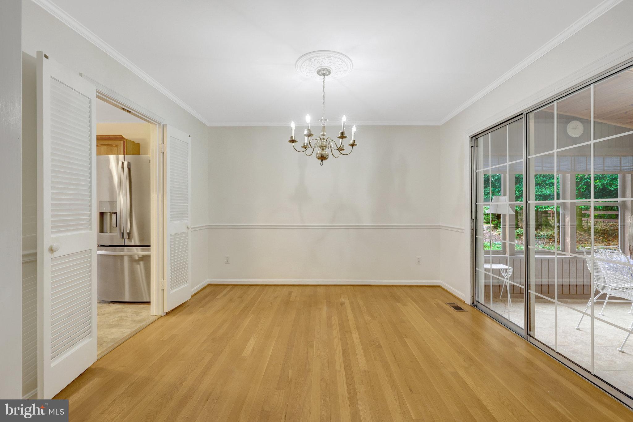 615 Kearney Court Southwest Vienna, VA 22180 - Photo 17 of 53 a view of a room with wooden floor and entryway