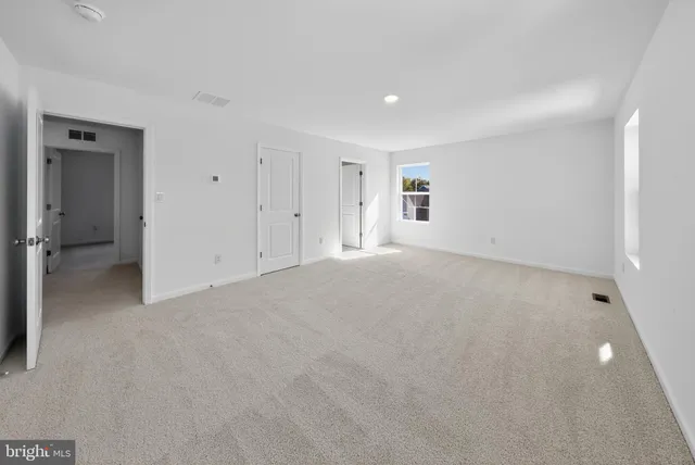 a view of empty room