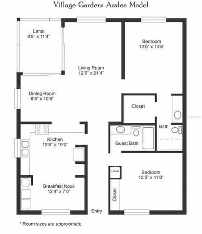$229,000 | 4933 Village Gardens Drive, Unit 211, Sarasota, FL 34234