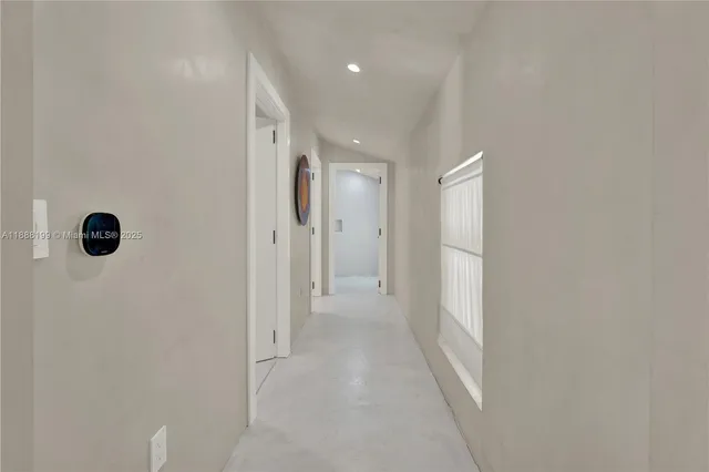 a view of a hallway