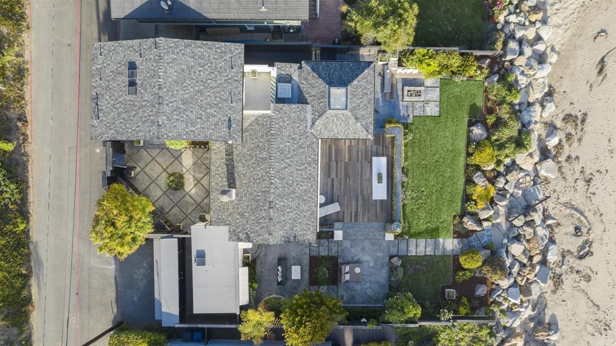 759 Las Olas Drive Aptos, CA 95003 - Photo 3 of 50 aerial view of a house with a yard and potted plants
