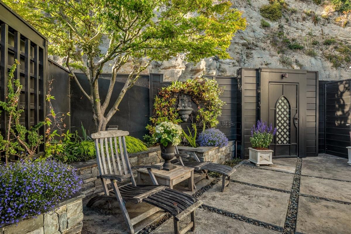 759 Las Olas Drive Aptos, CA 95003 - Photo 48 of 50 a view of a chairs and table in backyard