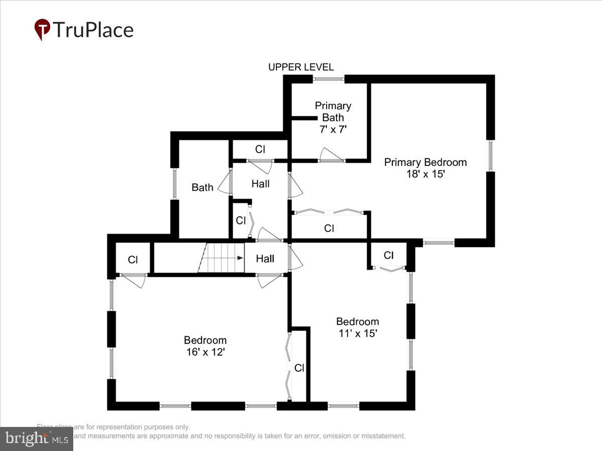 7808 Ruxwood Road Baltimore, MD 21204 - Photo 25 of 25 Upper level floor plan