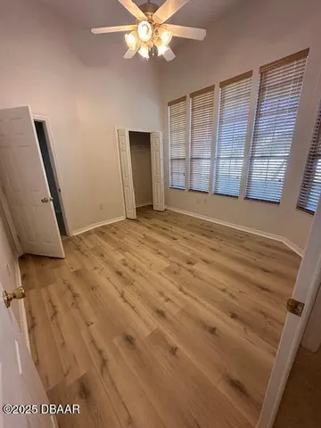 wooden floor in an empty room