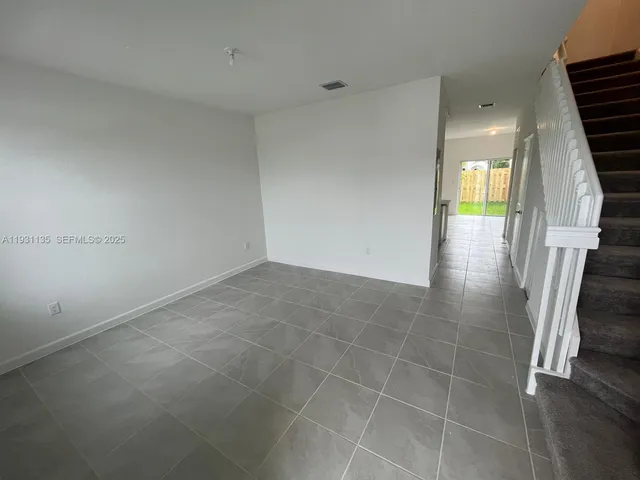 a view of empty room