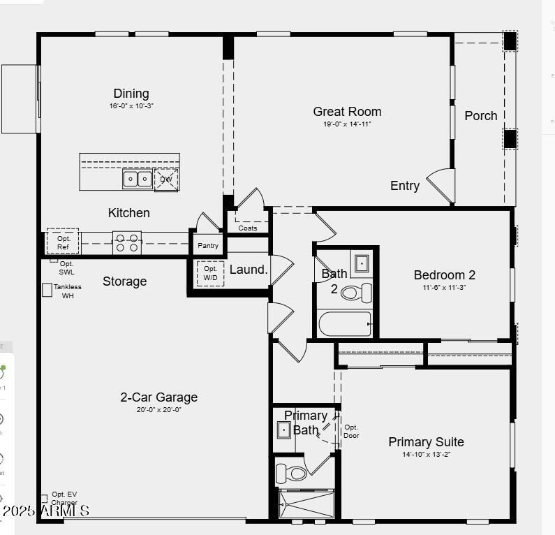 9994 West Piccadilly Road Avondale, AZ 85392 - Photo 46 of 46 Floor Plan