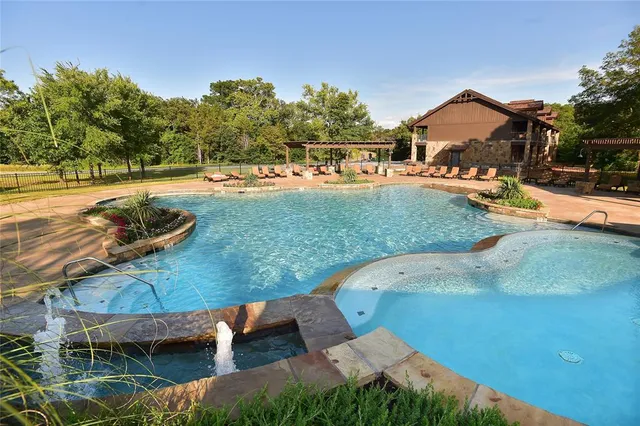 a bird view of tall house