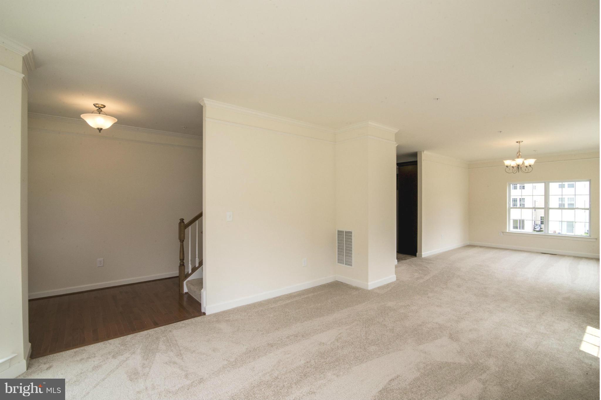 8327 Jacobs Road West Severn, MD 21144 - Photo 27 of 27 LIVING ROOM-DINING ROOM-FOYER OPEN FLOOR PLAN