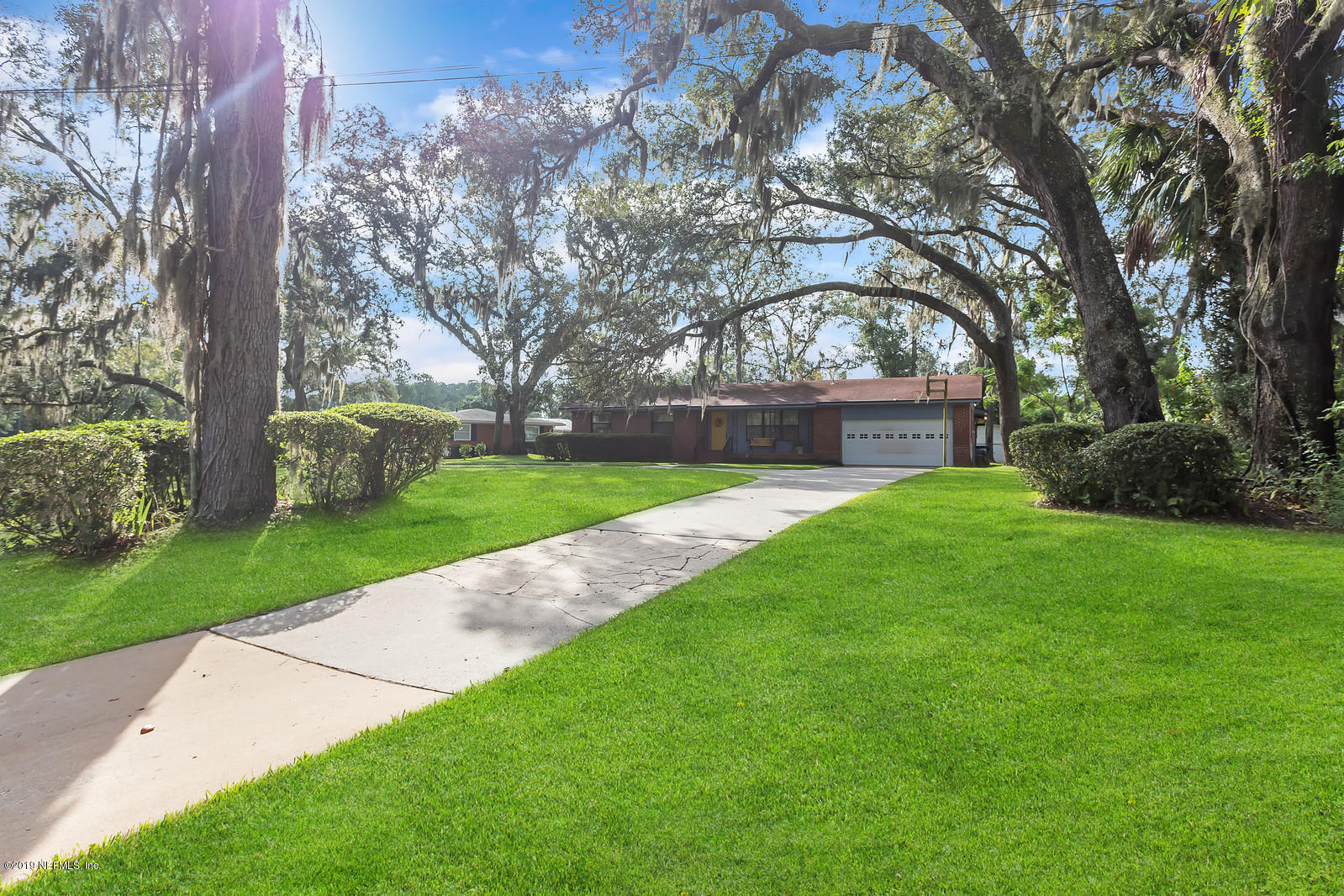 8702 Sanchez Road Jacksonville, FL 32217 - Photo 31 of 34 a view of a backyard with large trees