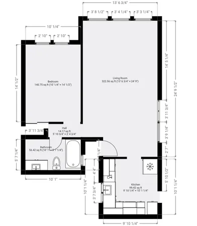 $1,995 | 5514 1/2 Cahuenga Boulevard, North Hollywood, CA 91601
