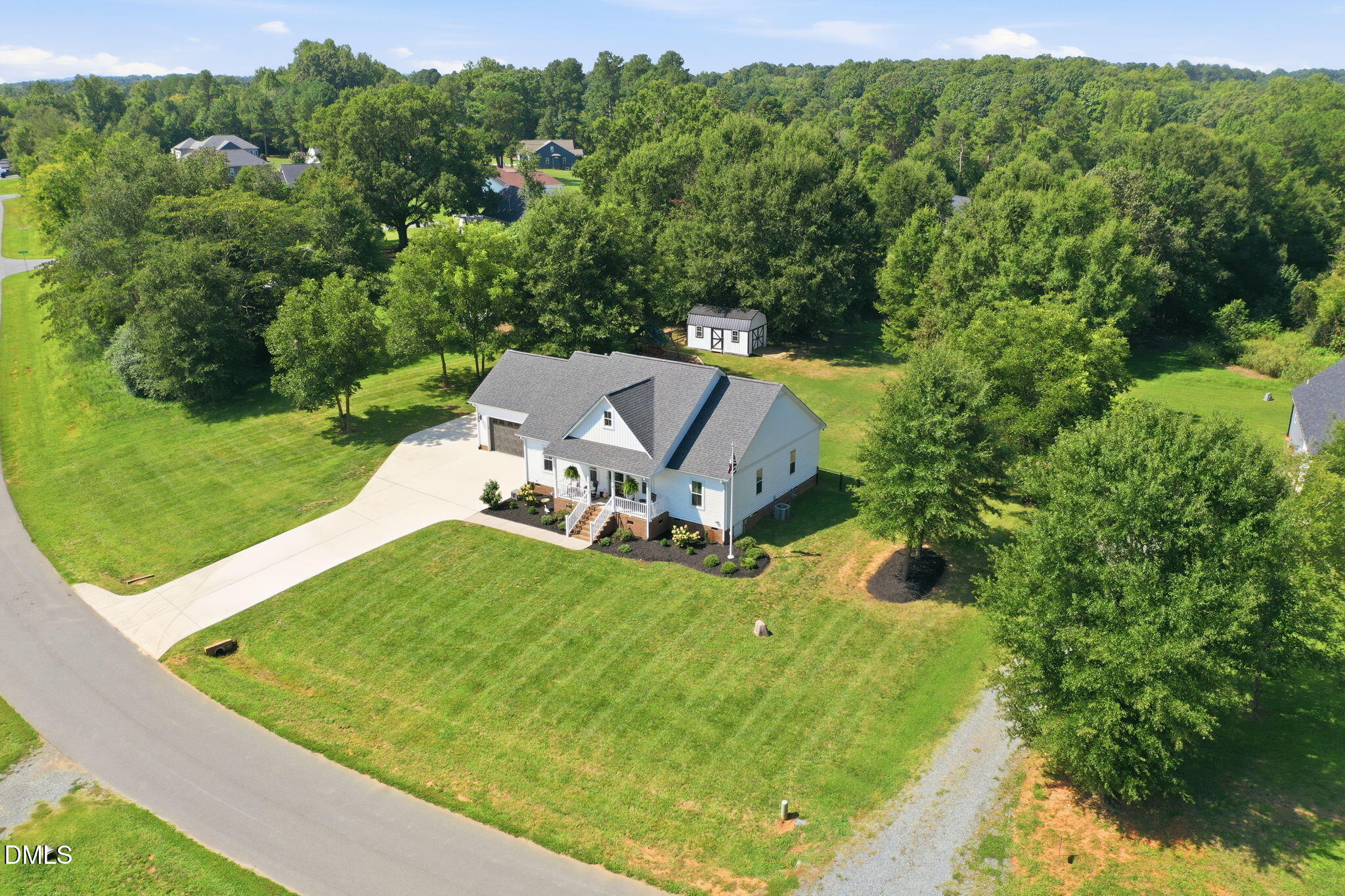 3632 Warfield Road Graham, NC 27253 - Photo 34 of 40 Aerial View