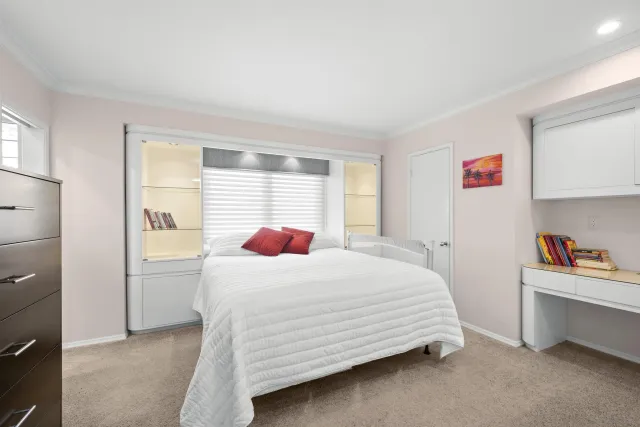 a room with storage and utility