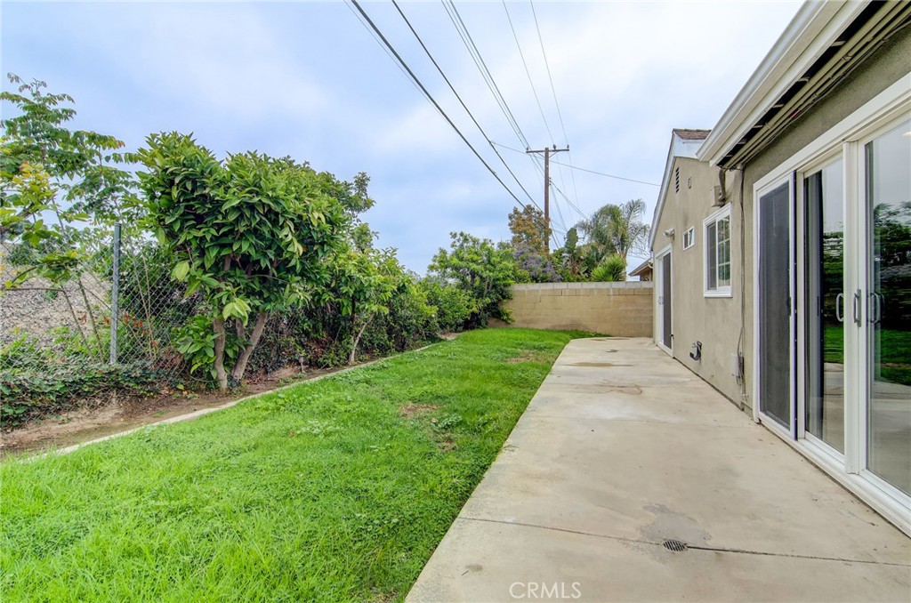 4541 Myra Avenue Cypress, CA 90630 - Photo 38 of 42 a view of a back yard of the house