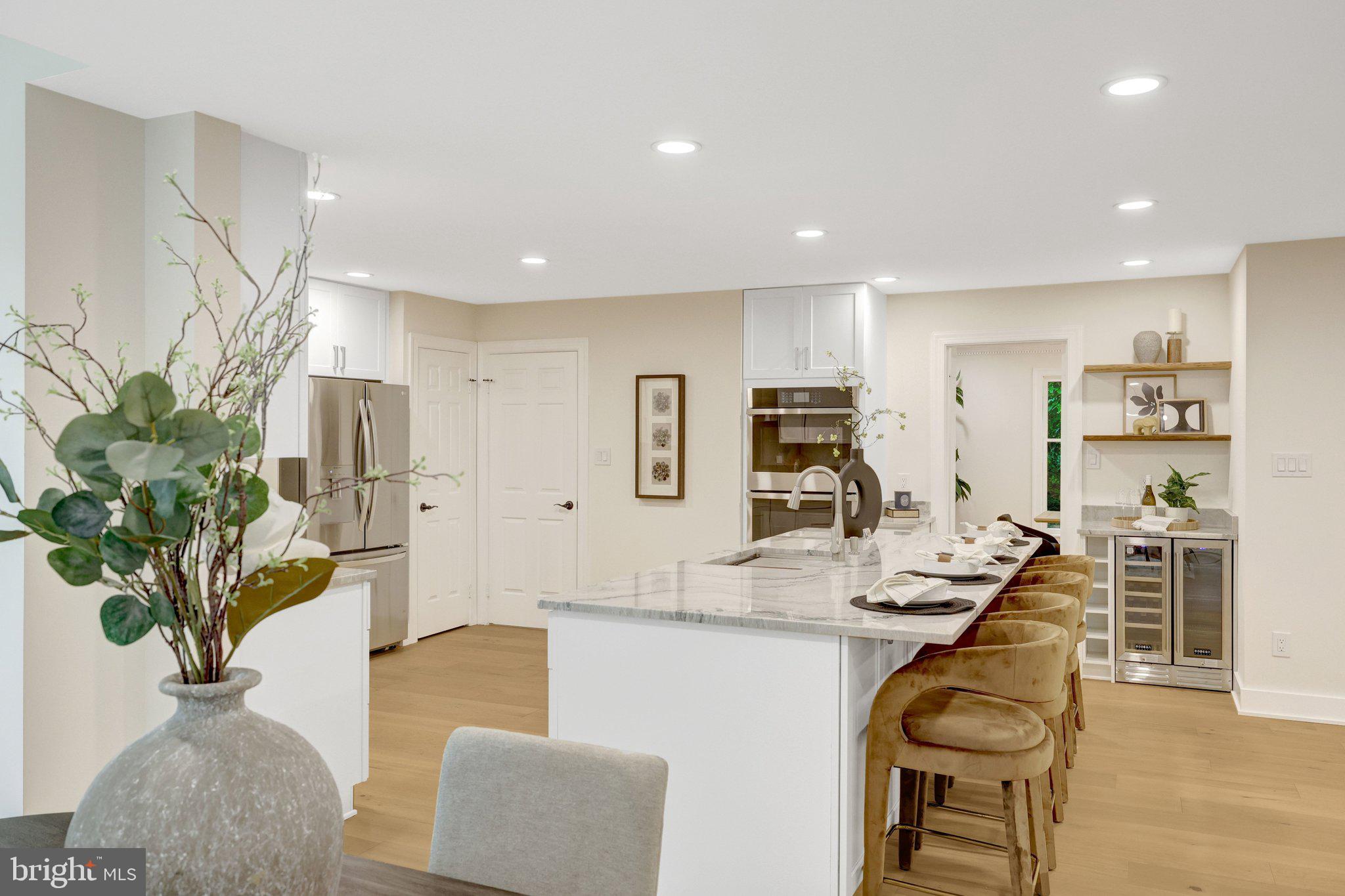 1132 Springvale Road Great Falls, VA 22066 - Photo 21 of 81 Modern kitchen with elegant finishes.