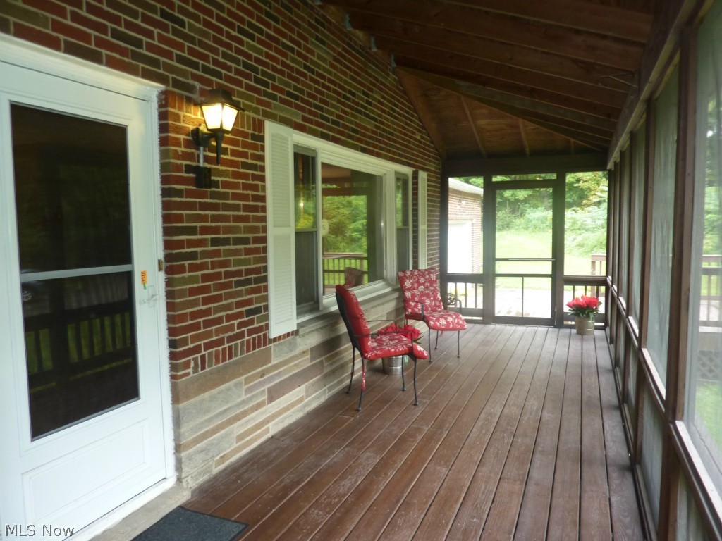 11597 Sperry Road Chesterland, OH 44026 - Photo 4 of 25 Vaulted Covered Front Porch Entry ...