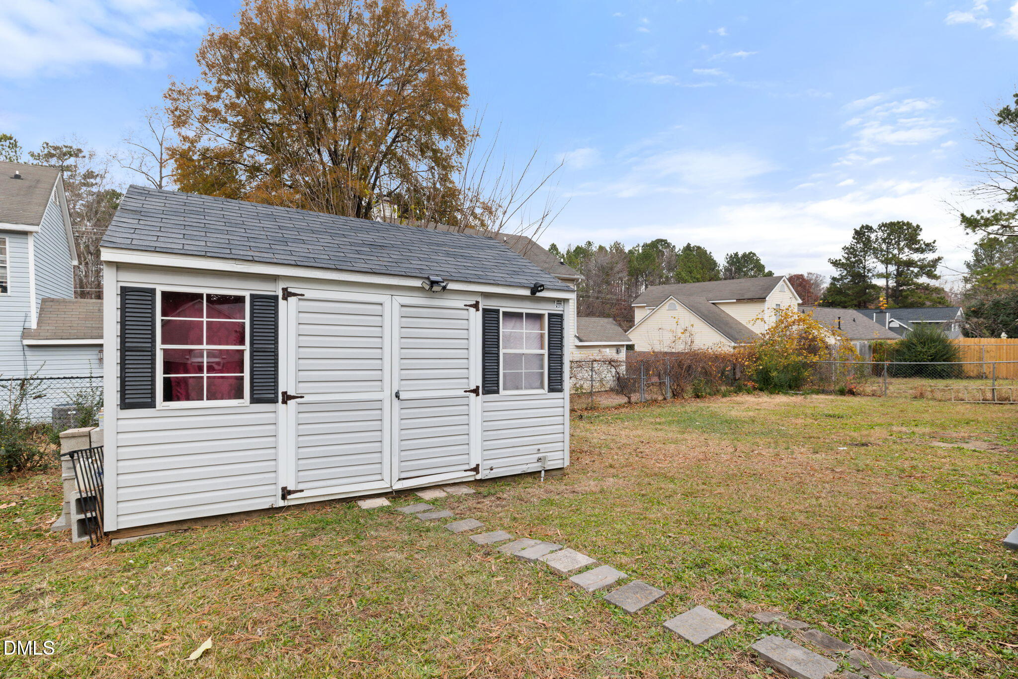 505 Stratton Way Durham, NC 27704 - Photo 32 of 34 a view of a backyard