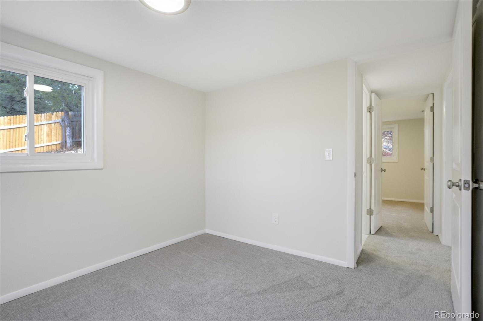 202 Oklahoma Road Manitou Springs, CO 80829 - Photo 20 of 41 an empty room with a window