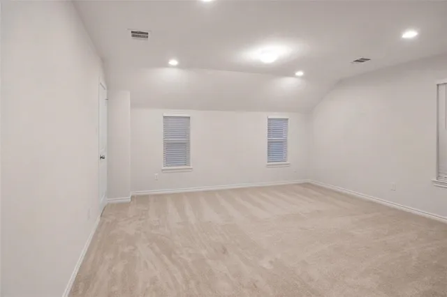 a view of empty room