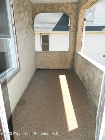 a view of front door