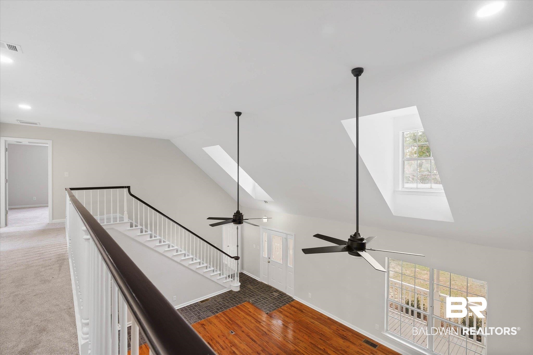 106 Melanie Loop Daphne, AL 36526 - Photo 28 of 45 Detailed view of a skylight, recessed lighting, carpet floors, and ceiling fan