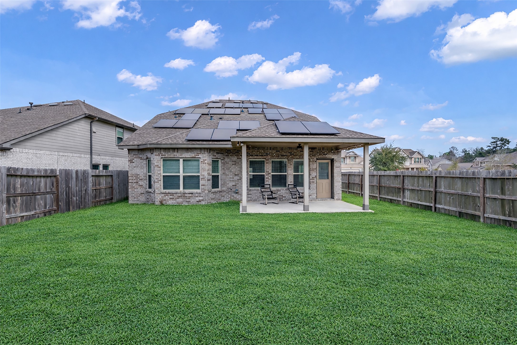 28130 Aspen Horizon Drive Spring, TX 77386 - Photo 36 of 39 a view of a house with a backyard