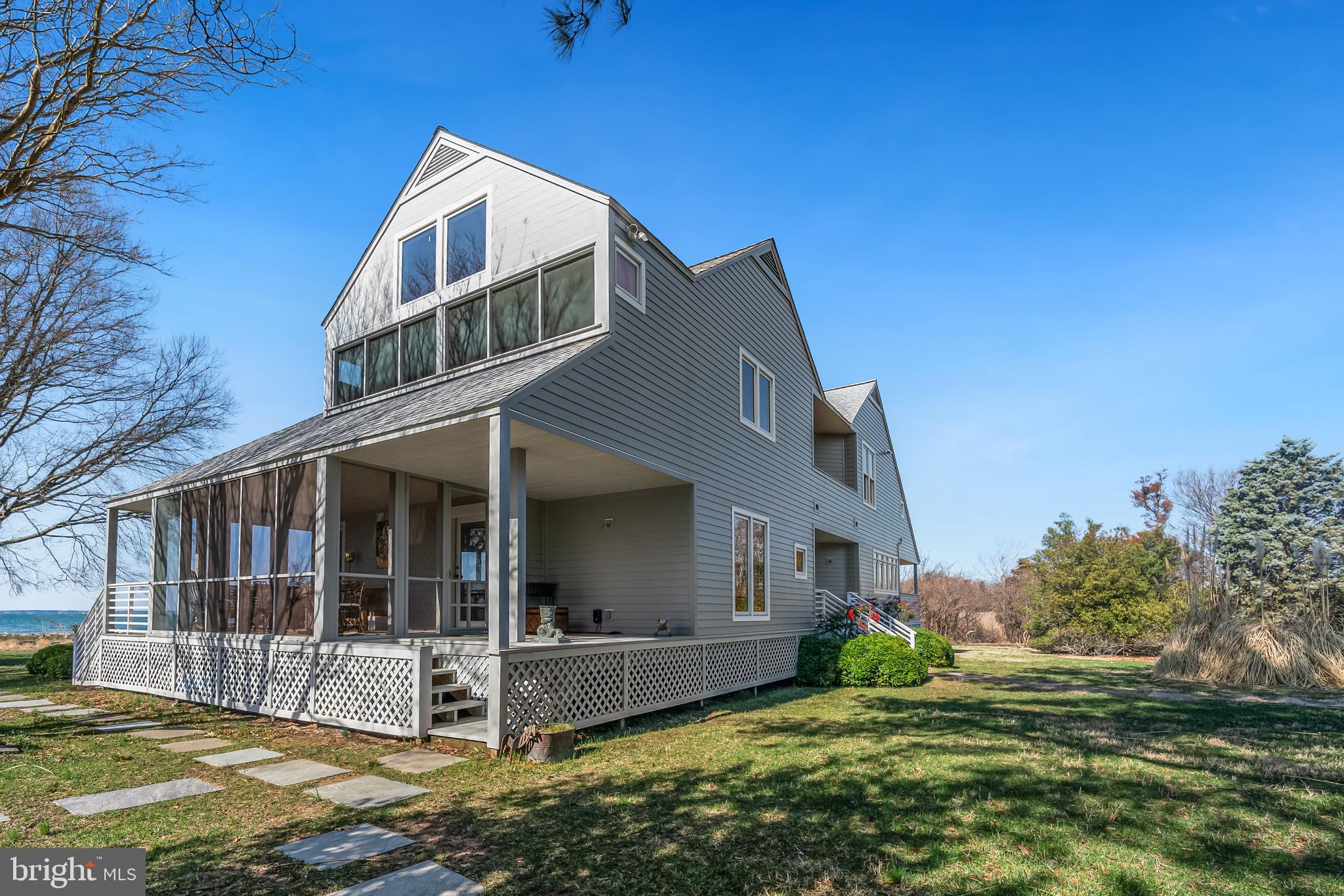 26319 Chanticleer Road Oxford, MD 21654 - Photo 15 of 55 a view of a house with a yard