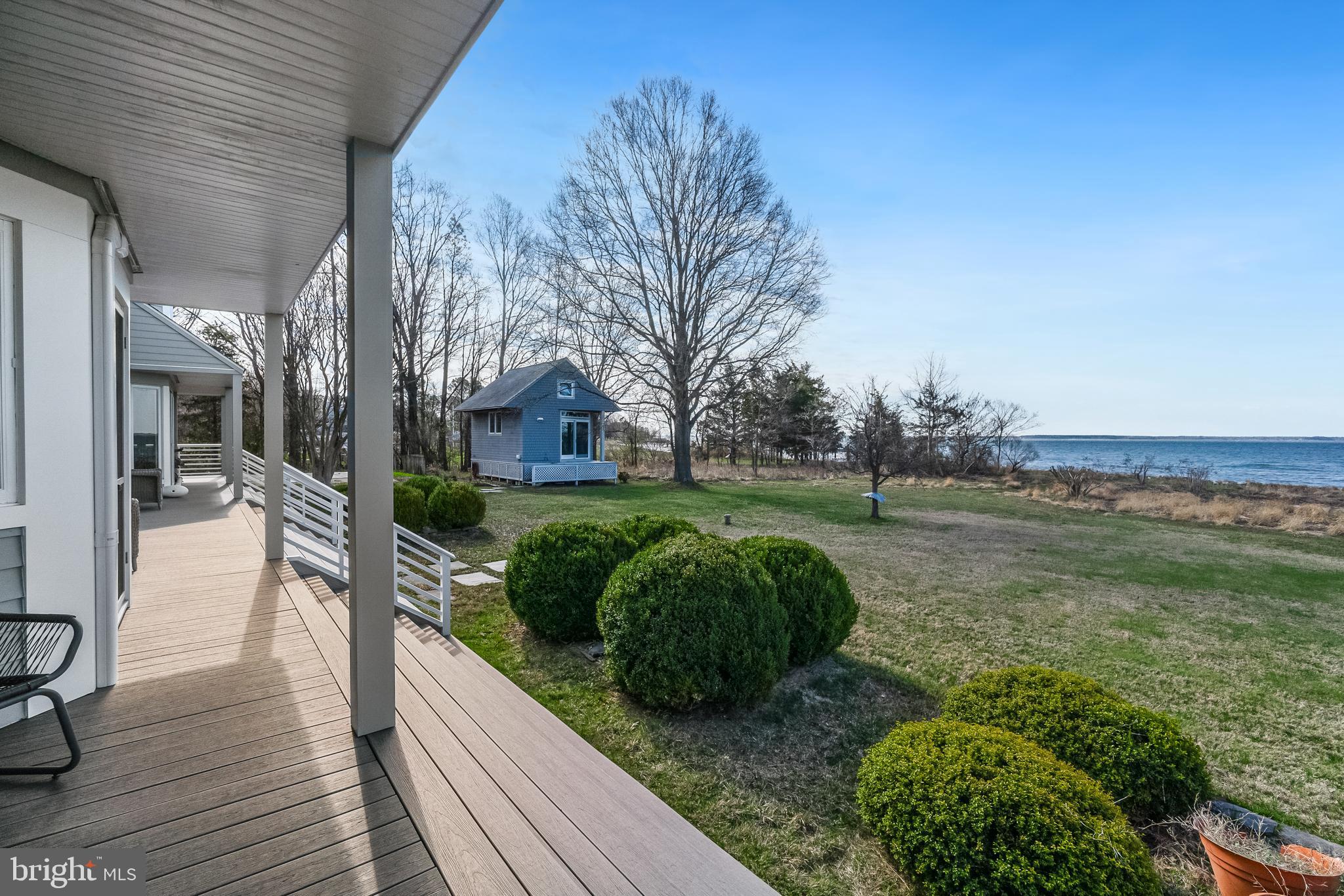 26319 Chanticleer Road Oxford, MD 21654 - Photo 33 of 55 a view of a garden from a patio