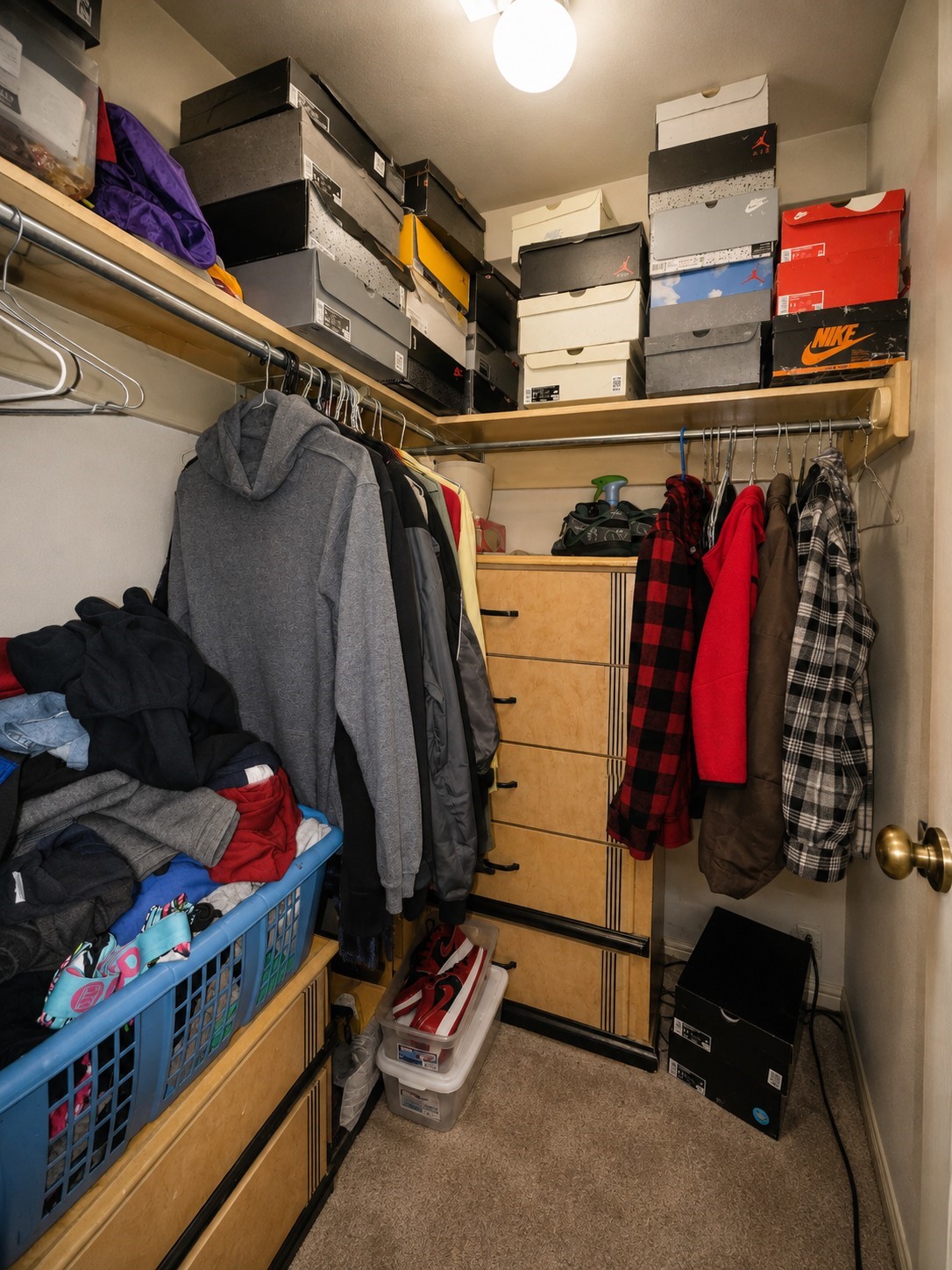14102 Twisted Rattan Lane Houston, TX 77015 - Photo 23 of 28 Generously sized secondary closet offering ample hanging space, built-in shelving, and additional storage.