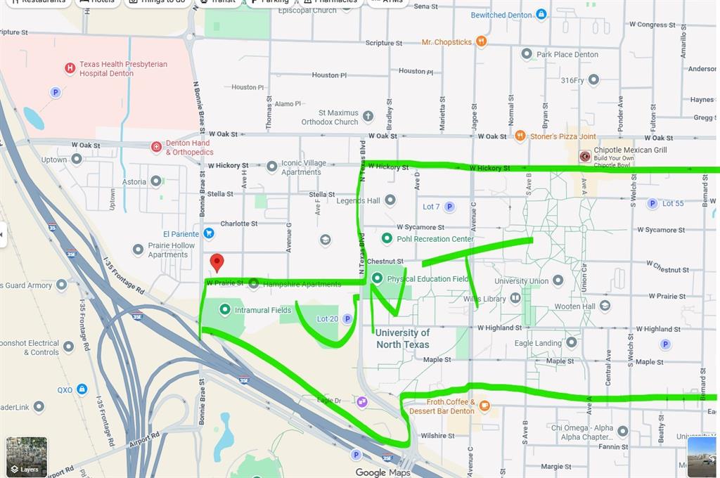 2526 West Prairie Street, Unit 204 Denton, TX 76201 - Photo 8 of 8 a view of an outdoor space