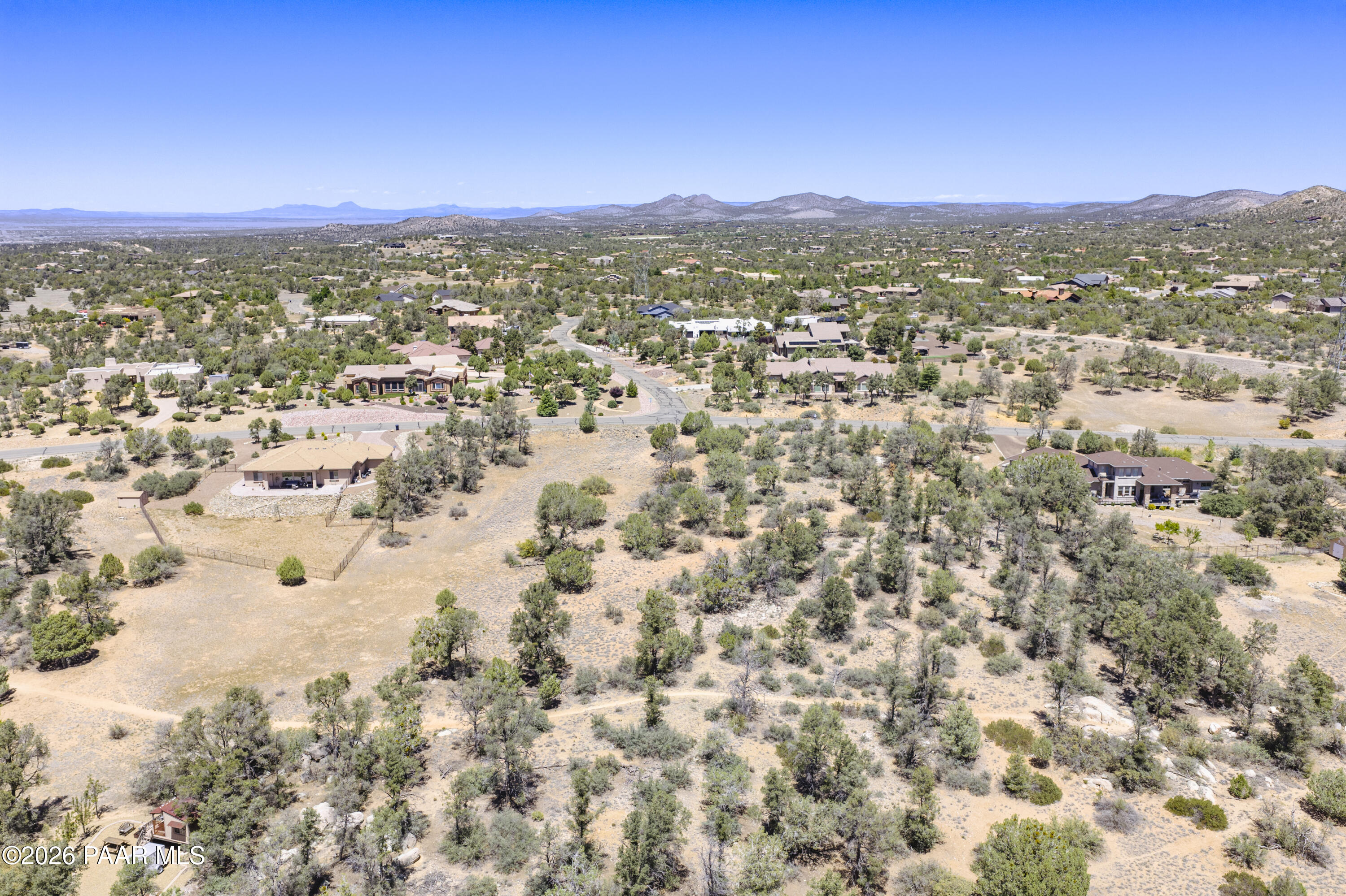 5825 West Almosta Ranch Road Prescott, AZ 86305 - Photo 12 of 19 a view of city and mountain