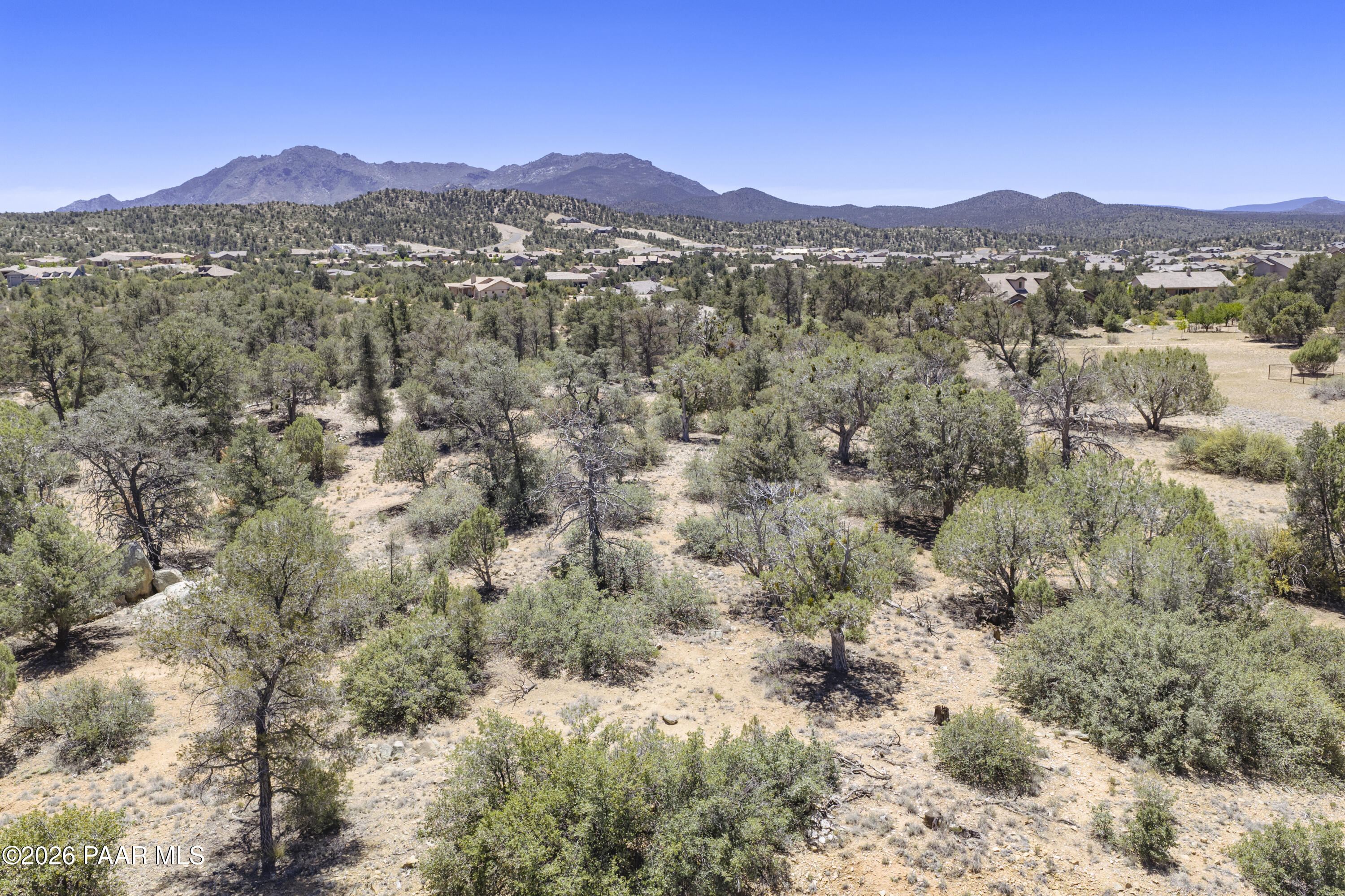 5825 West Almosta Ranch Road Prescott, AZ 86305 - Photo 16 of 19 a view of a mountain range with trees in the background