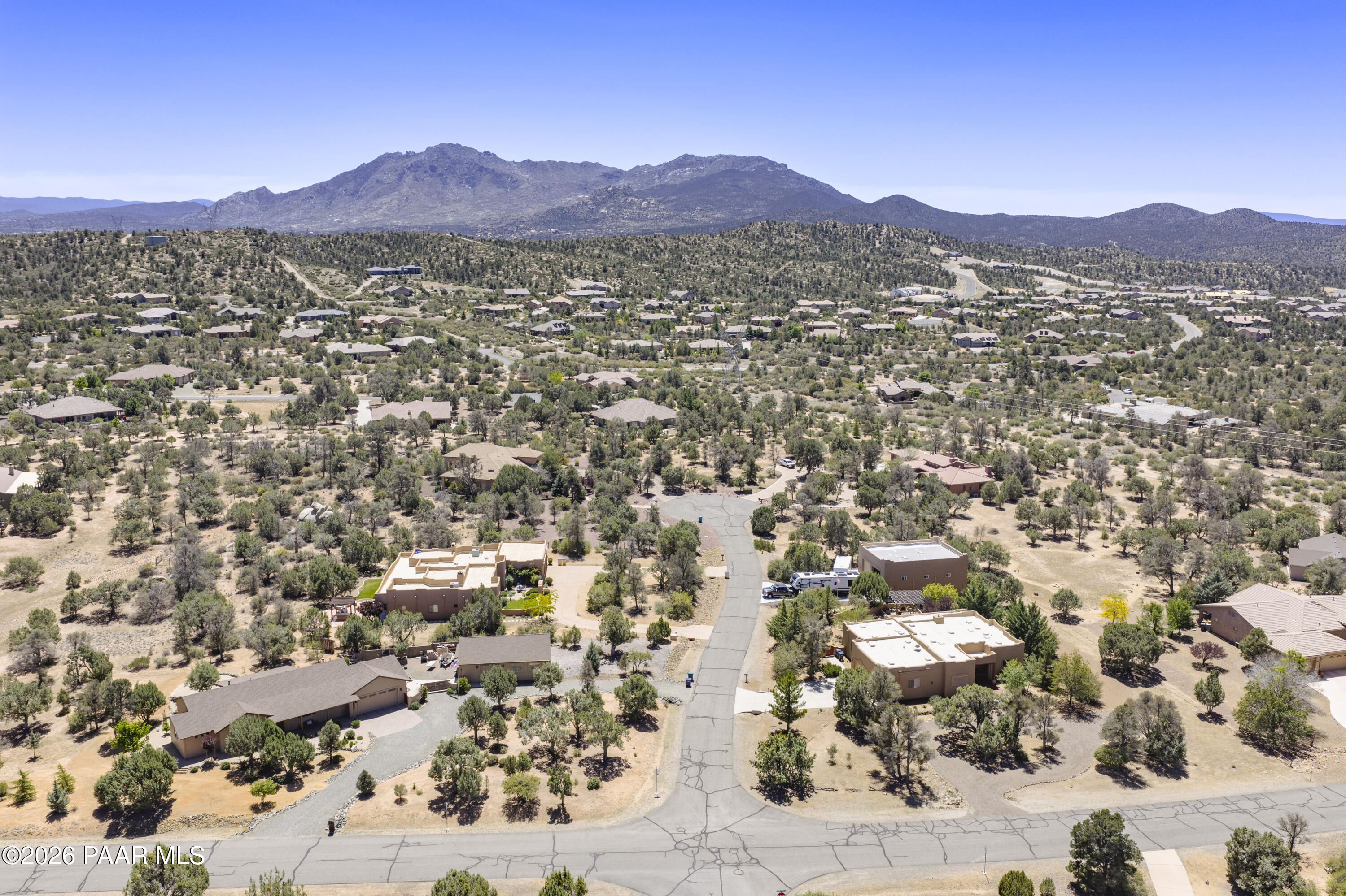 5825 West Almosta Ranch Road Prescott, AZ 86305 - Photo 19 of 19 a view of a city with mountain