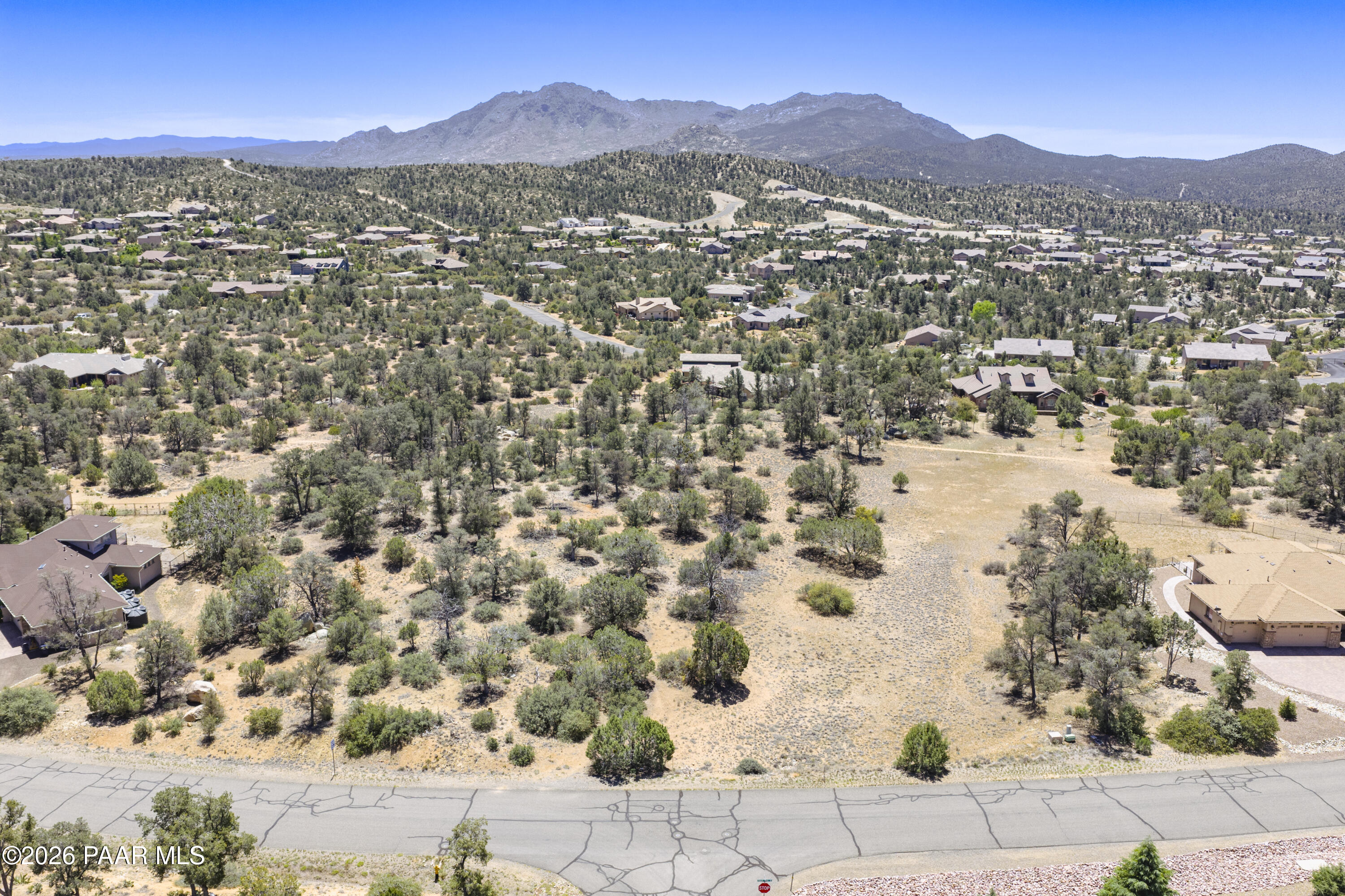 5825 West Almosta Ranch Road Prescott, AZ 86305 - Photo 9 of 19 a view of city and mountain