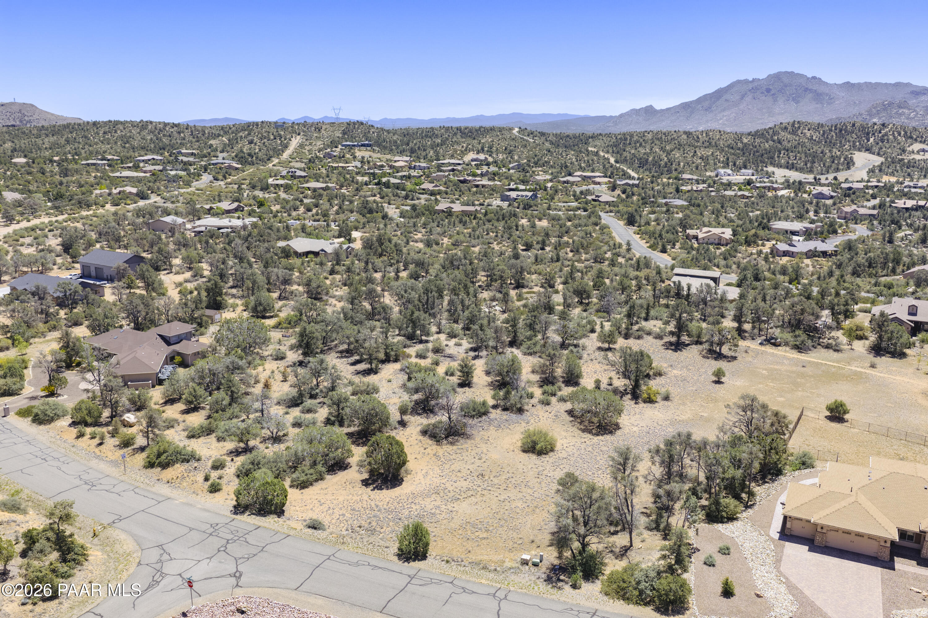 5825 West Almosta Ranch Road Prescott, AZ 86305 - Photo 10 of 19 a view of city and mountain