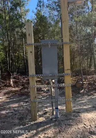 a view of covered with snow on the side of a road