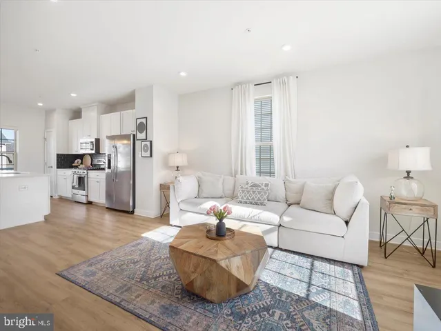 an aerial view of house with yard