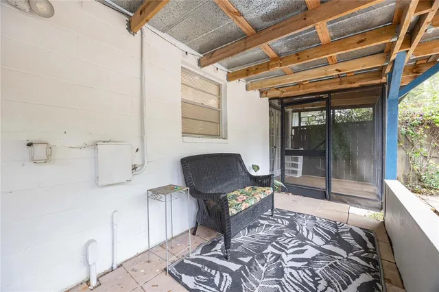 a view of a entryway door of the house