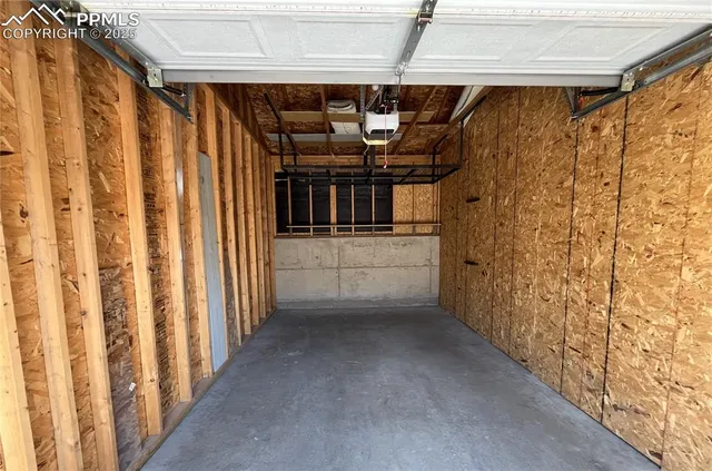 a view of walk in closet with window