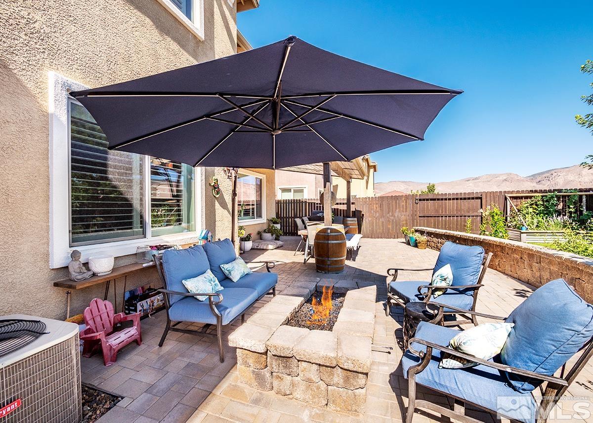 1990 Hope Valley Drive Reno, NV 89521 - Photo 20 of 22 a view of yard with seating area